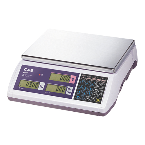 Elektr. rekenweegschaal geijkt 15KG
