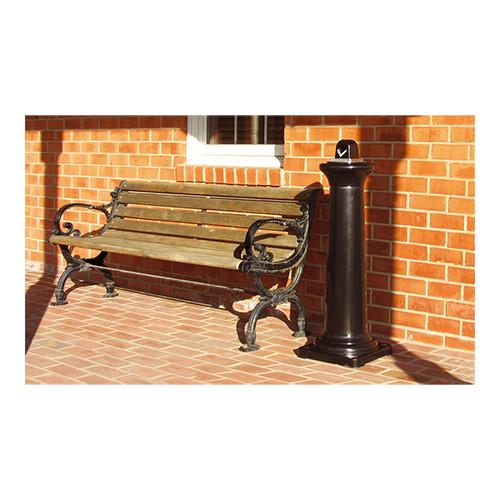 Rokerszuil RM3800 103cm Zwart Rokerszuil RM3800 103cm Zwart