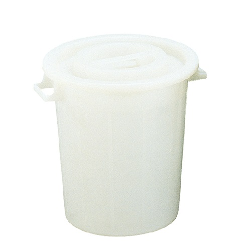 Afvalvat Kunststof 75L Wit