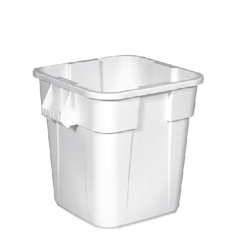 Afvalvat Kunststof 106L Wit