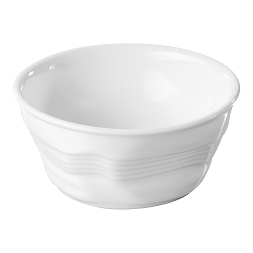 Ramekin 45x100mm Froissés Wit Ramekin 45x100mm Froissés Wit