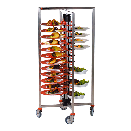 Bordenrek inklapbaar 48 borden