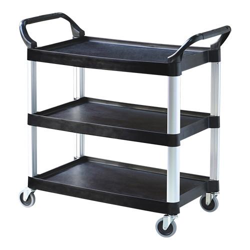 Serveerwagen 3 Plateaus 80x48cm