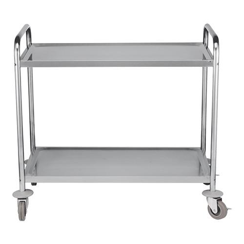 Serveerwagen 2 Plateaus 90x51cm