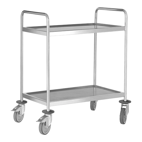 Serveerwagen 2 Plateau's 80x50 cm