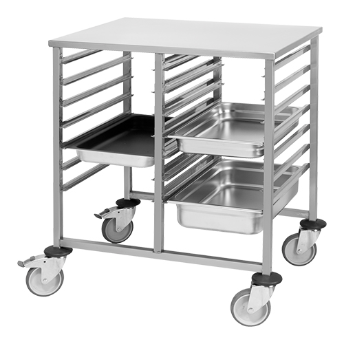 Regaalwagen 2x 1/1 GN 7 Regalen