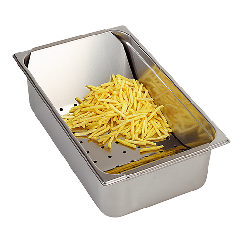 Frites uitschepbak rooster