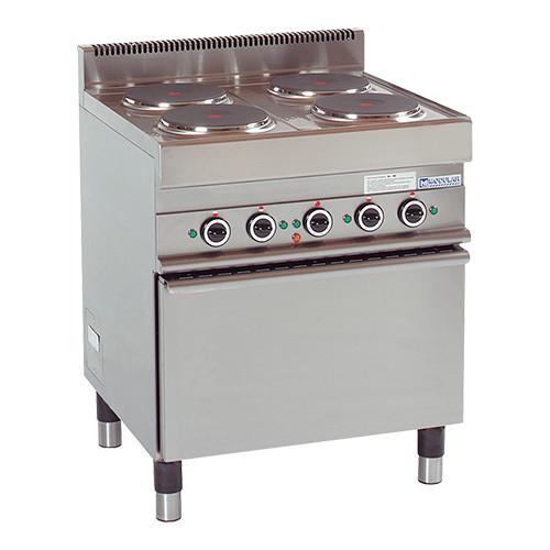 Fornuis/Heteluchtover+4 Kookplaten