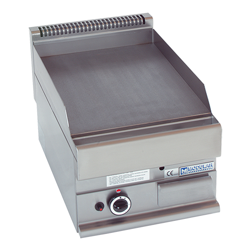 Gas Bak/Grillplaat Glad 40cm