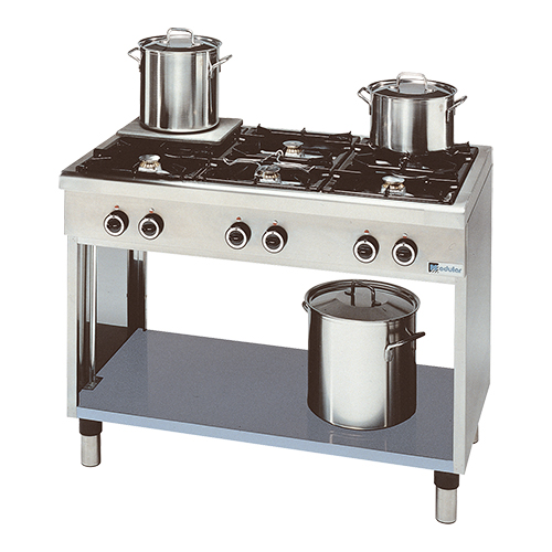 Gaskooktafel 6 Branders 110cm