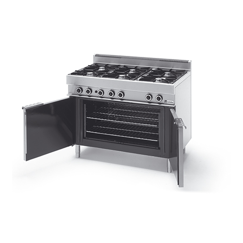 Gasfornuis 6 Branders 110cm Gasfornuis 6 Branders 110cm