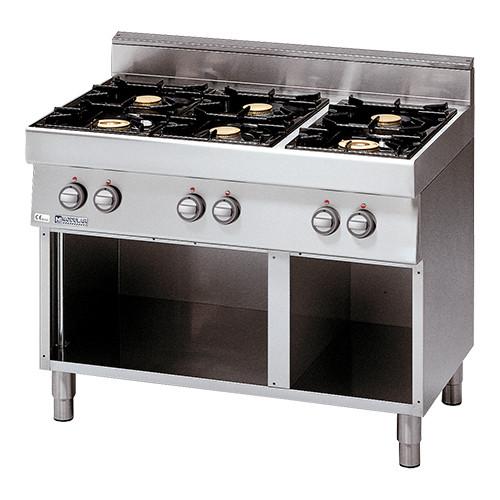 Gaskooktoestel 6 Branders 310x310mm