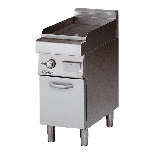 Bak/Grillplaat Electrisch Glad 40cm Bak/Grillplaat Electrisch Glad 40cm