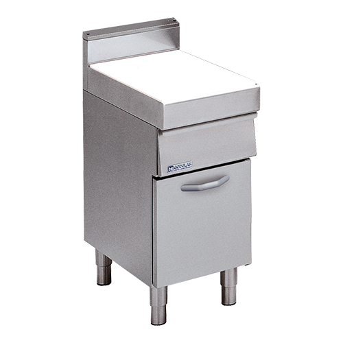 Werk-unit RVS + opberglade 40cm