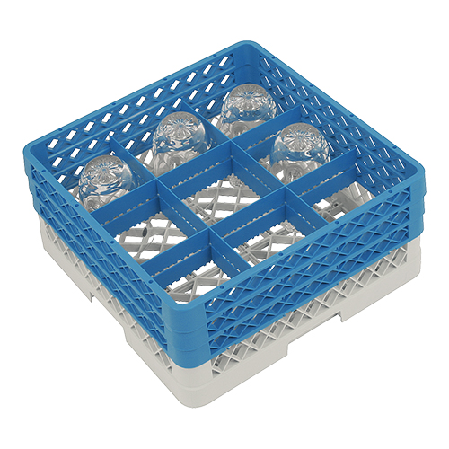 Bekerglazenkorf 26x50x50cm 9vaks