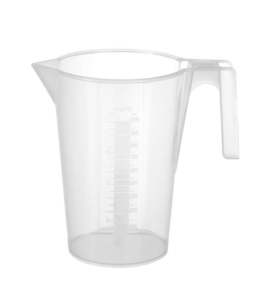 Maatbeker PP Stapelbaar 1L Maatbeker PP Stapelbaar 1L