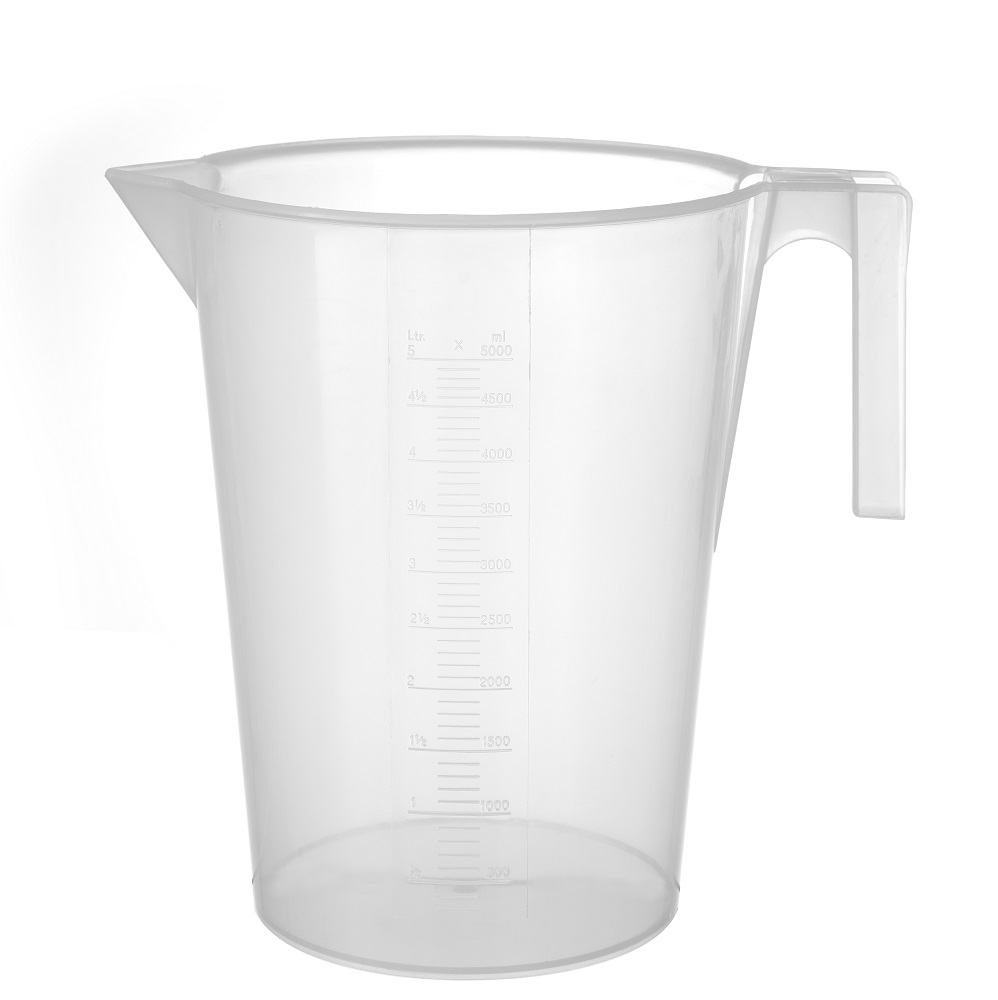 Maatbeker PP Stapelbaar 5L