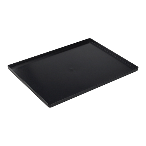 Schotel groot polycarbonaat zwart