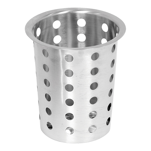 Bestekbeker RVS rond Ø=10cm H=13cm Bestekbeker RVS rond Ø=10cm H=13cm