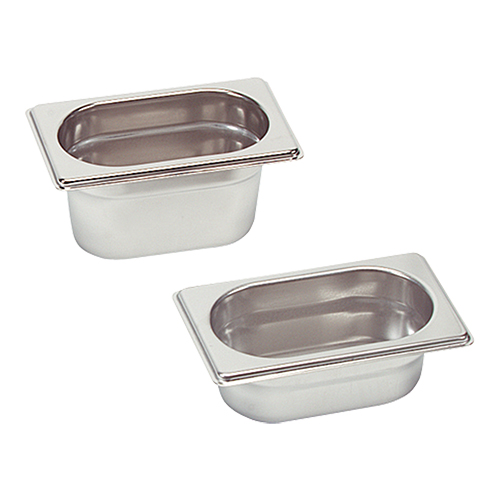 Gastronormbak 1/9 RVS H65mm / 0.6L