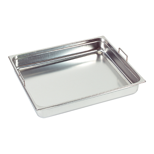 Gastronormbak 2/1 RVS H150mm grepen