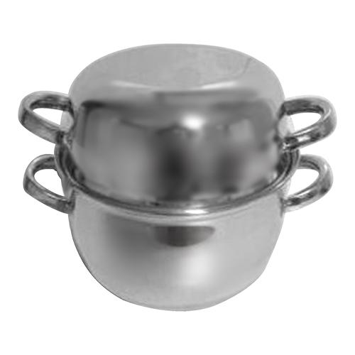 Mosselpan RVS Ø20cm 1,5Liter