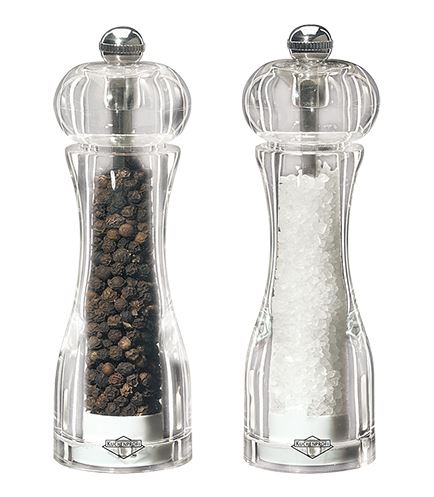 Peper en Zoutmolen Acryl 14 cm Peper en Zoutmolen Acryl 14 cm