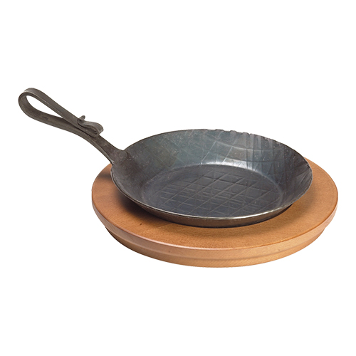 Bistro Serveerpan gebogen steel Ø28 Bistro Serveerpan gebogen steel Ø28