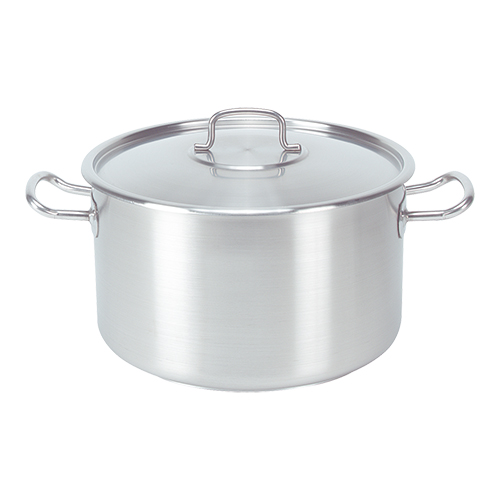 Kookpan middelhoog m/deksel Ø32cm.
