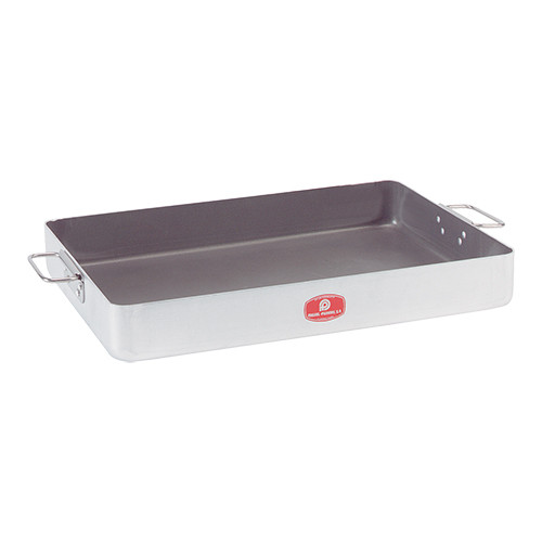 Braadslede Alu+grepen6,5(H)x40x30cm