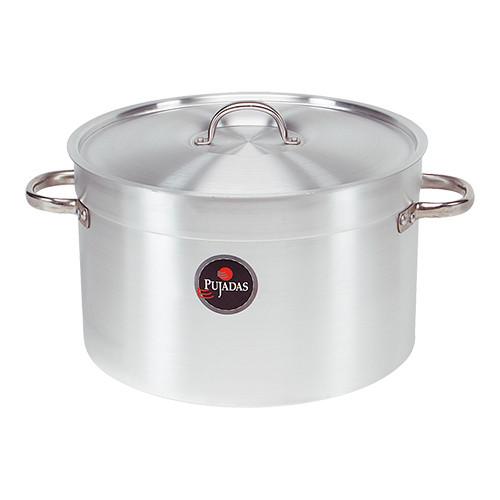 Kookpan middelhoog + deksel Ø30cm