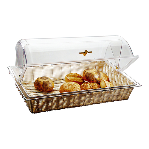 Rolltop deksel 530x325mm H=17cm