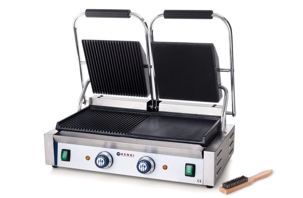 Contactgrill Dubbel Links Glad