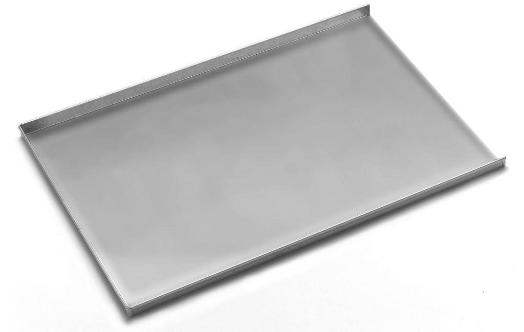 Tray + 3 randen 600x400mm 1.5mm dik Tray + 3 randen 600x400mm 1.5mm dik