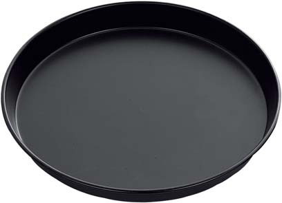 Pizzablik Blauwstaal Ø360x25mm