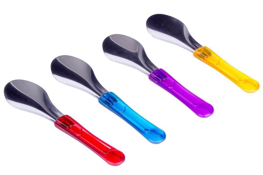 IJsspatel RVS m/ Handvat Blauw 26cm IJsspatel RVS m/ Handvat Blauw 26cm