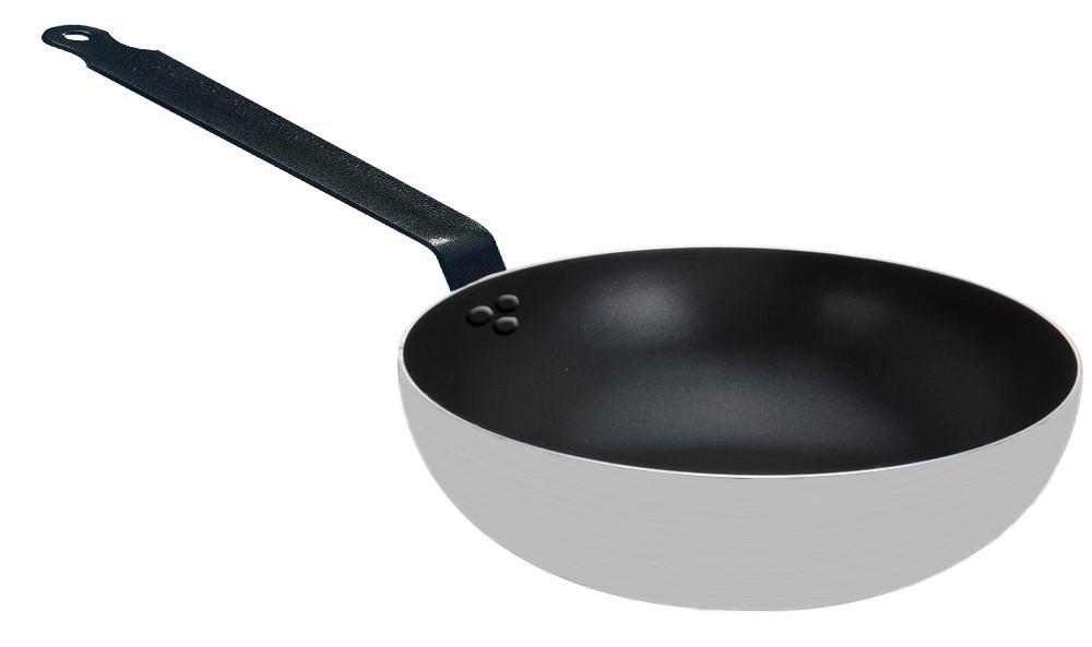 Wokpan Alu+Stalen Handvat 320x100mm