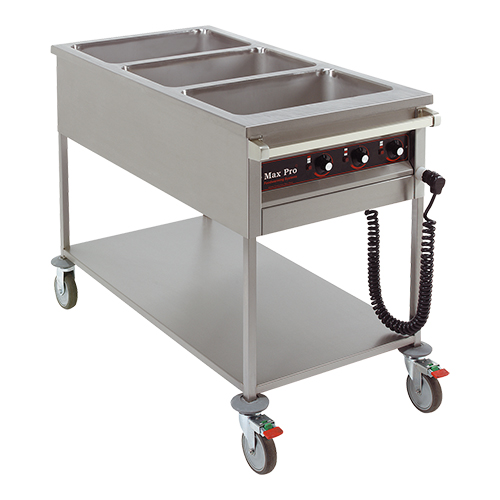 Bain Marie Wagen Max Pro 3x1/1 GN
