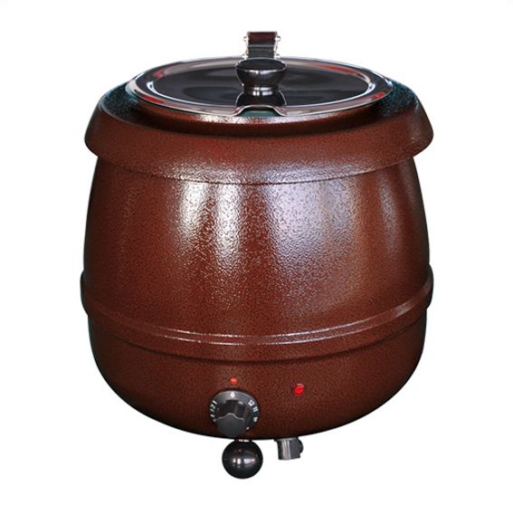 Soepketel Bistro 10L Rustiek Bruin Soepketel Bistro 10L Rustiek Bruin