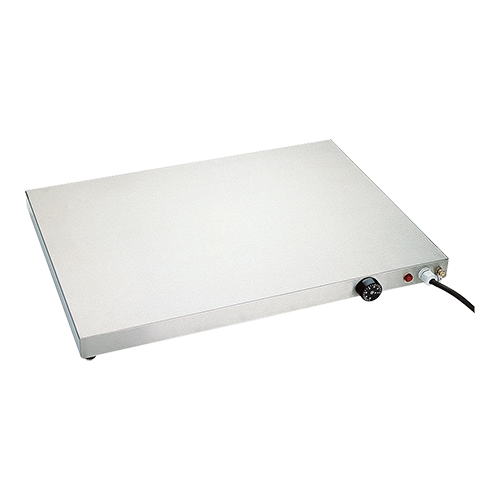 Warmhoudplaat RVS 2/1GN