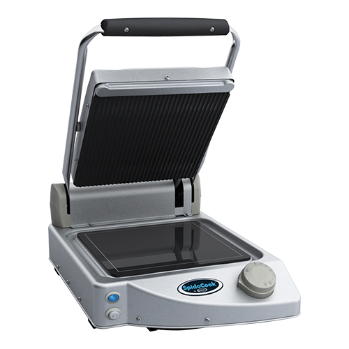 Contactgrill 1 Keram. Glad/Gegroefd