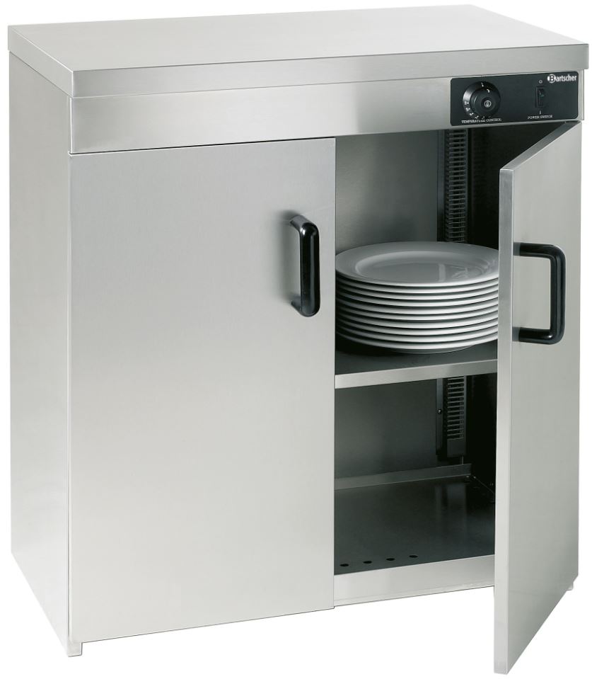 Bordenwarmkast RVS 2 deuren 1 schap Bordenwarmkast RVS 2 deuren 1 schap