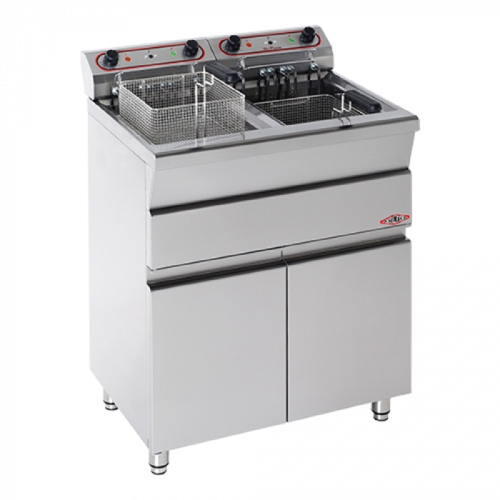 Friteuse Staand Model 15+15Liter