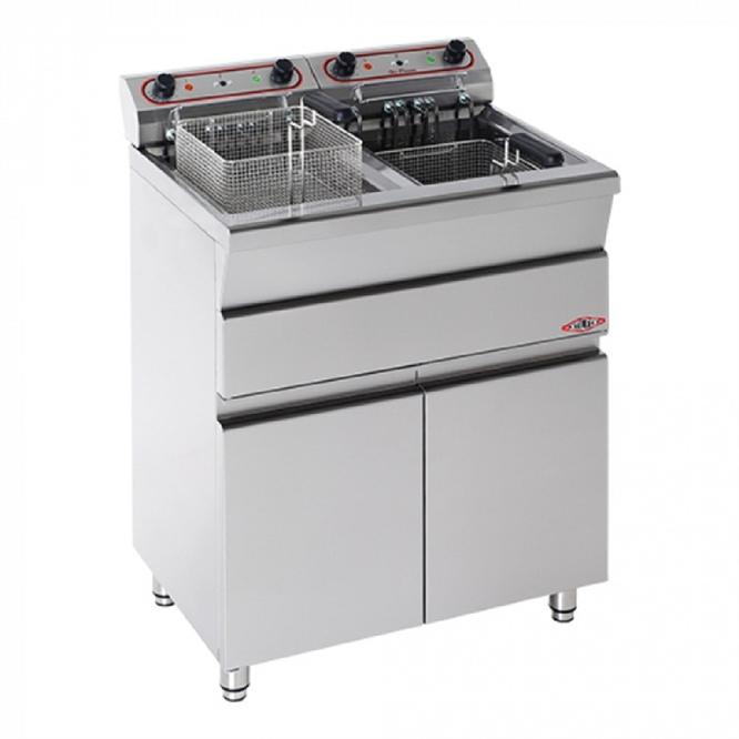 Friteuse Staand Model 15+15Liter