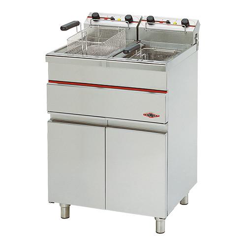Friteuse Gold Staand Model 12+12Ltr