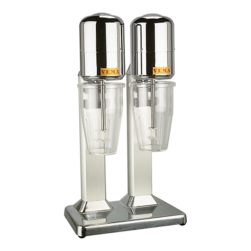 Milkshaker 2 Spindle + Transp Beker