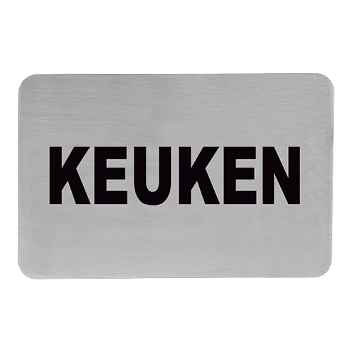Tekstplaatje 'Keuken' RH 11x6cm Tekstplaatje 'Keuken' RH 11x6cm