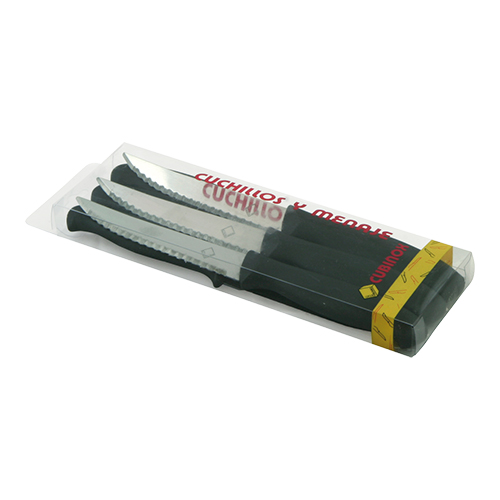 Bistro/Steakmes RVS 22cm 6st Bistro/Steakmes RVS 22cm 6st