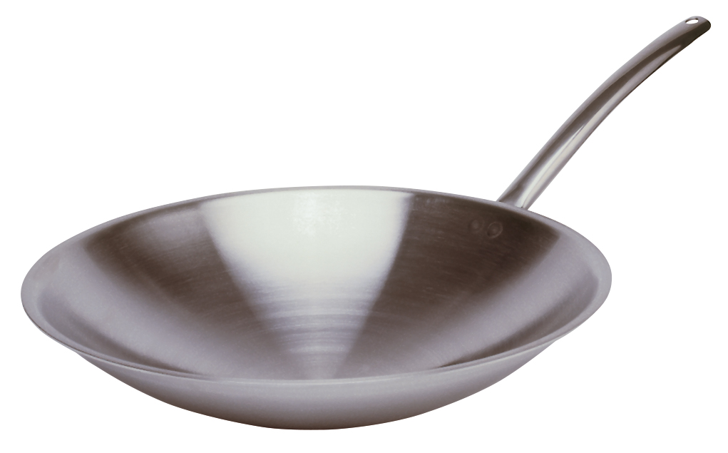 Wokpan CNS 18/10 Ø 380mm Wokpan CNS 18/10 Ø 380mm
