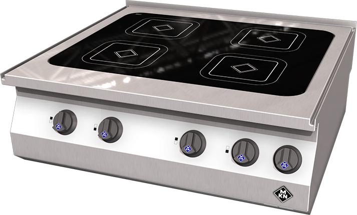 MKN Kooktafel Keramisch 4 Zones